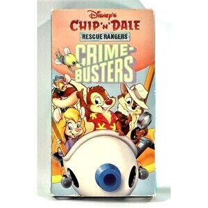 Walt Disney Chip N Dale Rescue Rangers  Crime-busters Vintage 1991 Cassette Tape